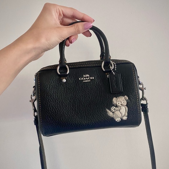 Coach Mini Rowan with Happy Dog - Picture 1 of 10